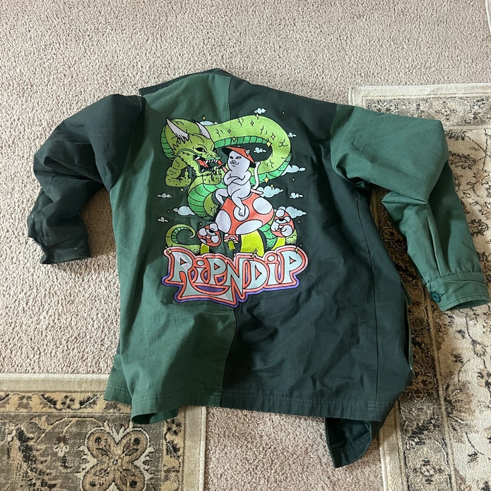 Sensai Military Color Block Jacket RIPNDIP Medium Men’s Jacket